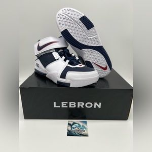 NEW Nike LeBron Zoom 2 Midnight Navy (2022) *DR0826-100* Men Sizes 9-14
